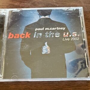 Paul McCartney Back in the U.S. Live 2002 CD